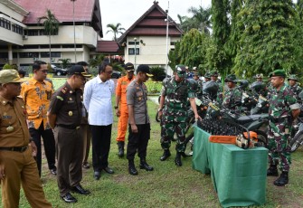 Libatkan Semua Pihak, Pemkab Soppeng Gelar Apel Kesiapsiagaan Bencana