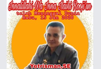 Sekretaris KPU Tanggamus Berpulang