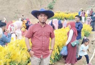 Ketua Pokdarwis Gunung Salak Azhari ST