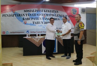 ATR/BPN Tanggamus Sosialisasikan Program PTSL Tahun 2020
