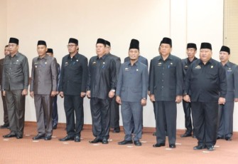 Sekda Lamsel Dilantik