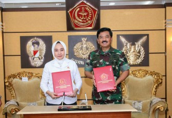 Panglima TNI Teken MoU Bersama Kepala BMKG