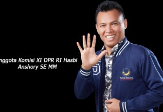 Anggota Komisi XI DPR RI Hasbi Anshory SE MM