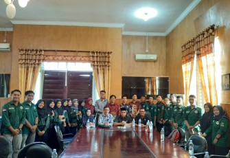 Foto bersama IMABARA dengan DPRD Kabupaten Batu Bara