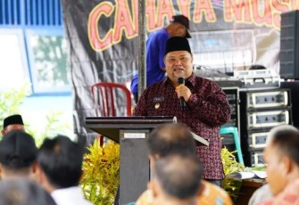 Wakil Bupati Bengkulu Selatan Rifai Tajudin Hadiri Musyawarah Perencanaan Pembangunan Kecamatan Seginim 