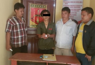 Seorang Pengendara Motor Diringkus