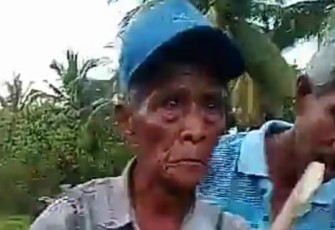 Kakek Makruf saat ditemukan