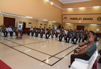 Pusdiklat Bahasa Badiklat Kemhan Buka Kursus Intensif Bahasa Inggris ke-96