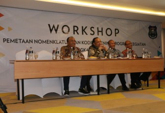 Workshop Pemetaan Nomenklatur dan Kode Rekening Program/Kegiatan Perangkat Daerah di Lingkungan Pemerintah Kota Tegal