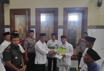 Sinergitas TNI/POLRI dan Kemenag Safari Salat Jumat 