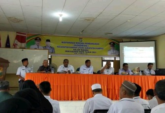 Musrenbang Kecamatan Kampar Utara 