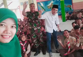 Anggota DPRD Batang Ajak Koramil Perkuat Generasi Muda
