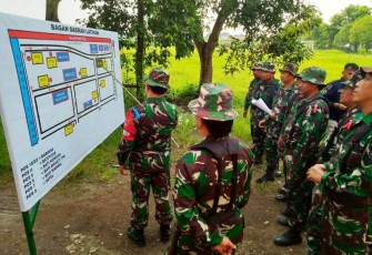 Prajurit Brebes Diuji Kemampuan Jabatannya