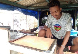 Penjual Tahu Keliling Yang Diuntungkan Jalan TMMD Pekalongan