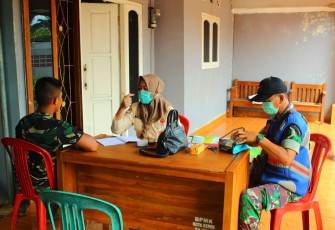 Satgas TMMD 107 Kodim Depok Rutin Periksa Kesehatan