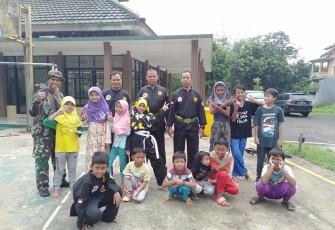 Pencak Silat di Wilayah Kodim 0508/Depok ikut tmd 107
