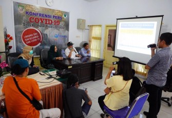 Konferensi Pers Dinkes Provinsi Bengkulu