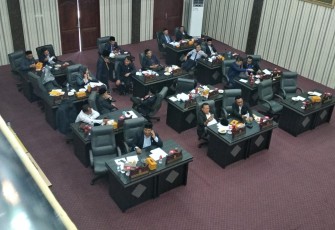 Rapat pembentukan Tim Pemantau Gugus Tugas Covid-19 Dewan Aceh Singkil