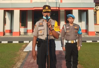 Kabag Ren Polres Labuhanbatu Ingatkan Seluruh Personel Tetap Waspada Covid-19