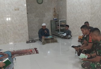Satgas TMMD Tetap Utamakan Ibadah