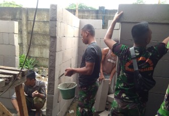 Bapak Ini Terpanggil Bantu Pekerjaan Rutilahu TMMD 