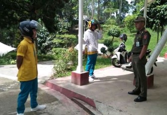 Satpol PP Lambar Pantau Pelajar Berkeliaran