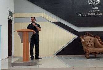 Kepala BNNK Lhokseumawe AKBP Fakhrurrozi SH dalam Seminar dan Workshop Nasional