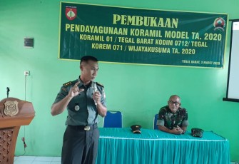 Korem 071/Wijayakusuma Gelar Pendayagunaan Koramil Model
