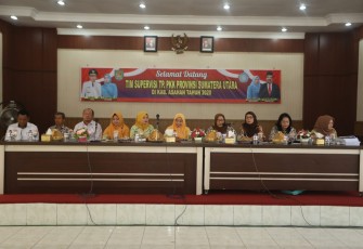 Tim Supervisi TP PKK Provinsi Sumut Laksanakan Kunjungan di Asahan 
