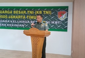Aksi Nyata Bela Negara Pada Giat Komsos Bersama Kasdim 0505/JT