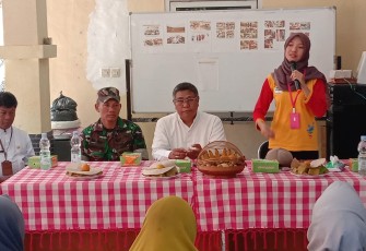 Babinsa Koramil 08/Johar Baru Hadiri Jumling Dibarengi Sosialisasi Virus Corona 