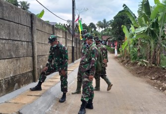 Sasaran Fisik TMMD ke 107 Kodim 0508/Depok Capai 90 Persen