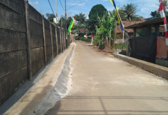 Pembuatan Saluran Air Program TMMD Rampung, Pasiter Kodim 0508/Depok : Tinggal Membersihkan Material