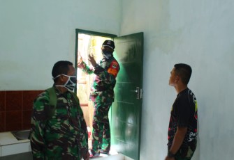 Dansatgas TMMD 107 Kodim 0508/Depok Tinjau Hasil Renovasi Rutilahu Nona Rita