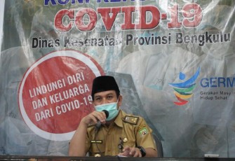 Kepala Dinas Kesehatan Provinsi Bengkulu Herwan Antoni