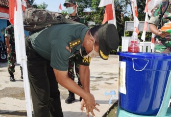 Tim Wasev Kodam IV Diponegoro Apresiasi SOP Pemdes Pantirejo Terkait Virus Corona