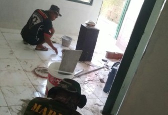 Sudah 64 Persen Rehab Rutilahu Nona Rita Dalam Program TMMD ke 107