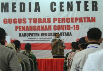 Bupati Bengkulu Utara Mian Pimpin Rakor Evaluasi 