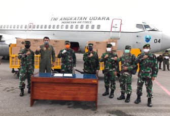 2000 APD dan 12.000 Masker Bantuan Penanganan Covid-19 Kembali Tiba di Sulawesi Tenggara