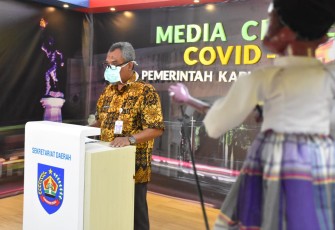 juru bicara Gugus Tugas Percepatan Penanganan Covid-19 Pemkab Tegal dr Joko Wantoro