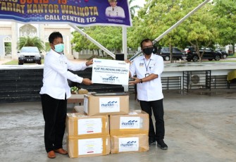 Bank Mandiri Berikan Bantuan APD dan Asuransi
