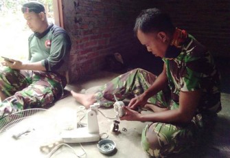 Satu Warga Pantirejo Pekalongan Yang Diuntungkan Hadirnya Satgas TMMD