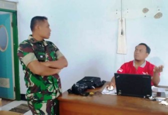 Dansatgas TMMD Reguler Pekalongan  Letkol Infanteri Arfan Johan Wihananto SIP MMS Terus Menyemangati Tim Jurnalistik TMMD