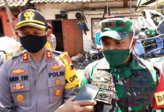 Dandim 0710 Pekalongan atau Dansatgas TMMD Reguler 107 Pekalongan Letkol Infantri Arfan Johan Wihananto SIP MMS