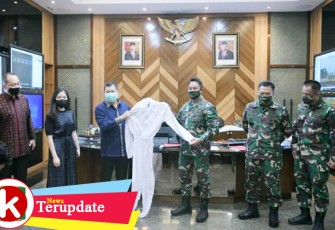 TNI AD Terima Bantuan 30.000 APD dari MNC Peduli