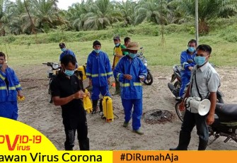 Tim Relawan Desa Pea Bumbung Kecamatan Singkil Kabupaten Aceh Singkil.