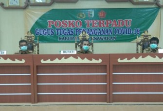 Bupati Pesawaran Minta Setiap Desa Dirikan Posko dan Anggarkan Penanggulangan Covid-19
