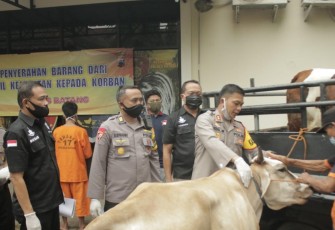 Polres Batang Kembalikan Barang Bukti ke Pemilik