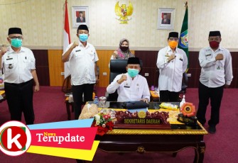 Foto bersama usai Diskusi Virtual 