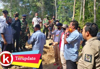 Ketua DPRD Lingga Sidak Lokasi Pencemaran Limbah
